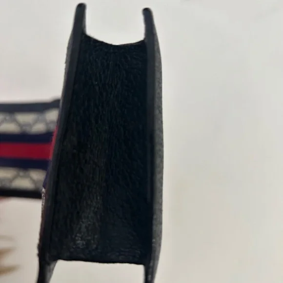 Vintage Gucci Glasses, Sunglass or Cigarette Case Blue GG Supreme Sherry Line - Picture 4 of 14